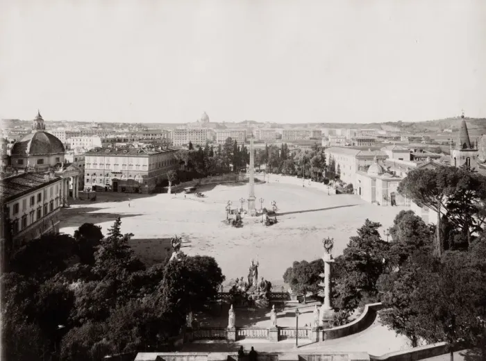 Framed Print : Piazza del Popolo, Rome Italy Framed Print : Piazza del Popolo, Rome Italy