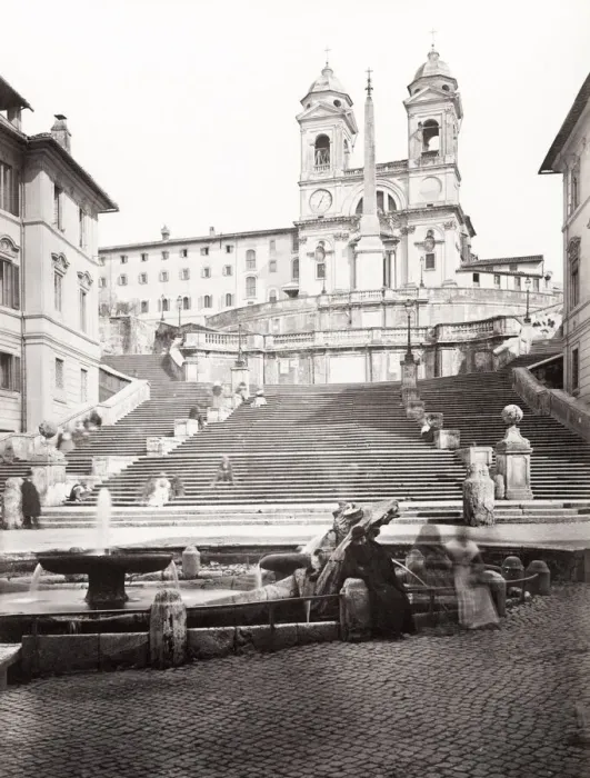 Framed Print : Piazza di Spagna, Spanish Steps, Rome Italy Framed Print : Piazza di Spagna, Spanish Steps, Rome Italy
