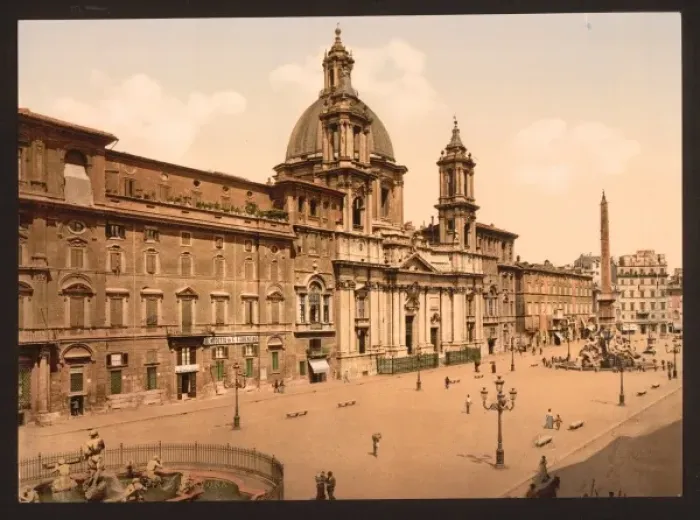 Framed Print : Piazza Navona, Rome, Italy Framed Print : Piazza Navona, Rome, Italy