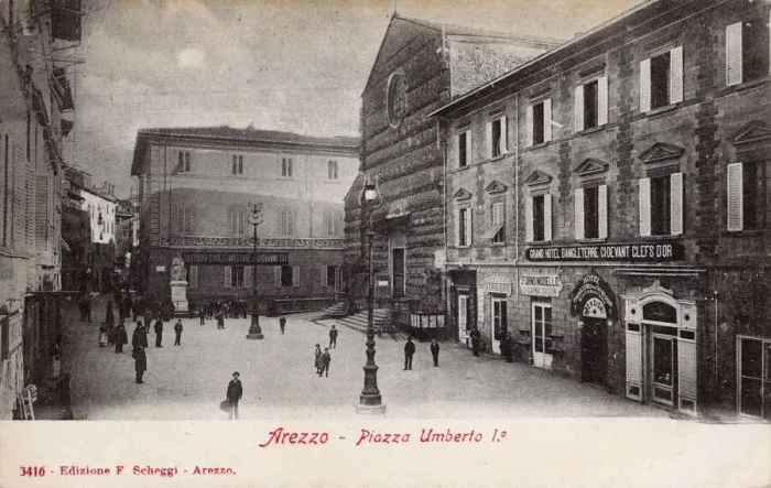 Framed Print : Piazza Umberto I, Arezzo, Italy Framed Print : Piazza Umberto I, Arezzo, Italy