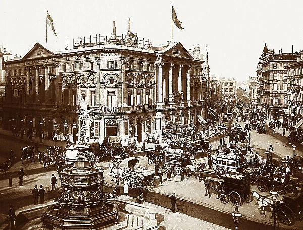 Piccadilly, London, Victorian period