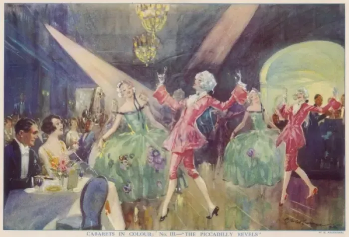 Framed Print : The Piccadilly Revels Framed Print : The Piccadilly Revels