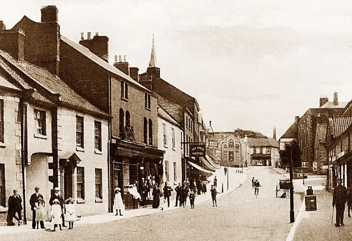 Framed Print : Pickering - Market Place
