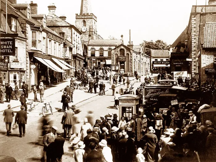 Framed Print : Pickering - Market Place Framed Print : Pickering - Market Place