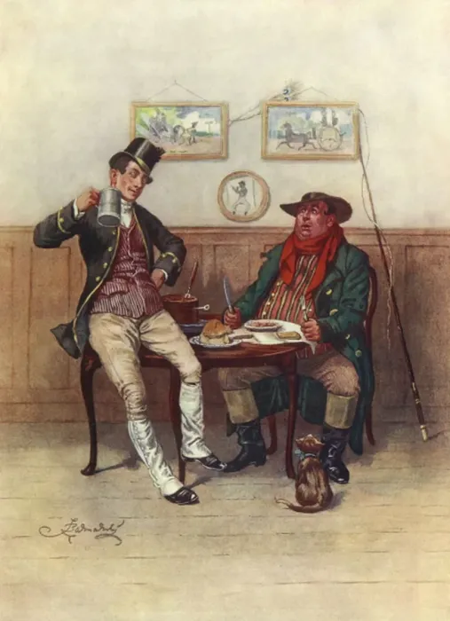 Framed Print : Pickwick Papers / 2 Weller Framed Print : Pickwick Papers / 2 Weller