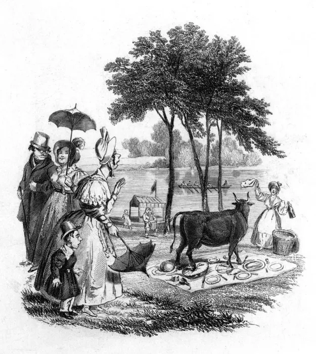 Framed Print : PICNIC & COW / SEYMOUR PICNIC & COW / SEYMOUR Framed Print : PICNIC & COW / SEYMOUR PICNIC & COW / SEYMOUR