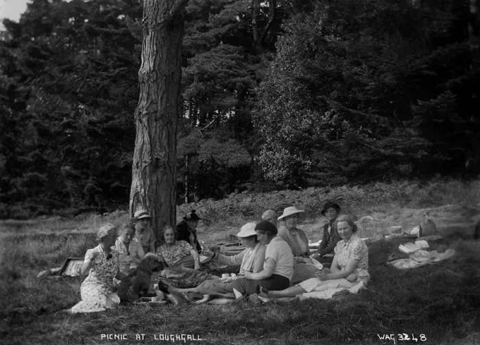 Framed Print : Picnic at Loughgall Framed Print : Picnic at Loughgall