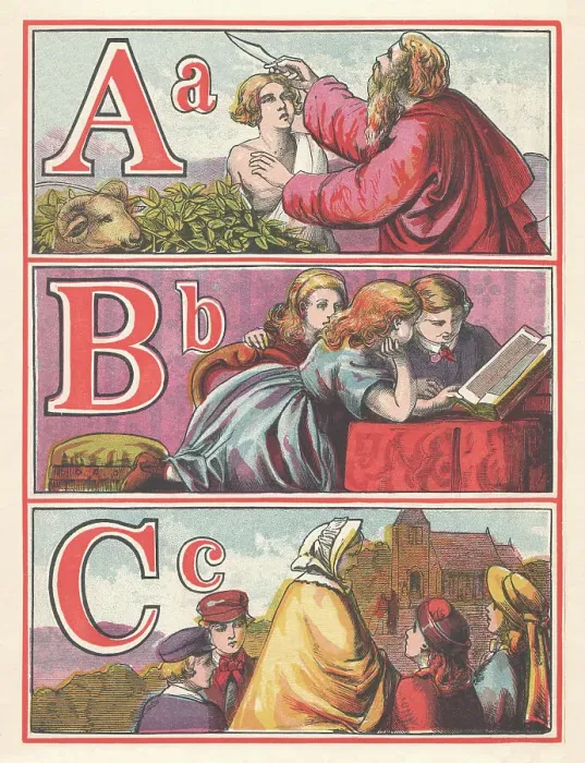 Framed Print : Picture Alphabet Framed Print : Picture Alphabet