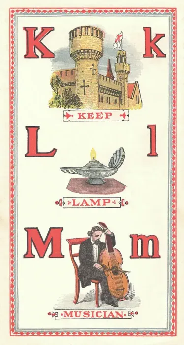 Framed Print : Picture Alphabet Framed Print : Picture Alphabet