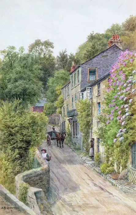 Framed Print : Picturesque scene in Salcombe, Devon Framed Print : Picturesque scene in Salcombe, Devon