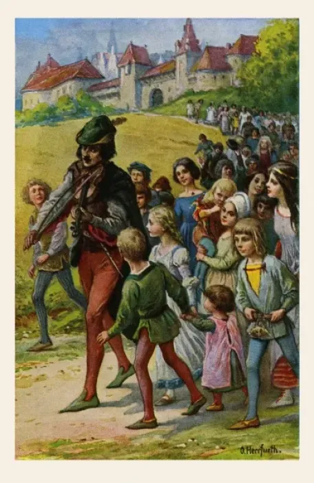 Framed Print : The Pied Piper Framed Print : The Pied Piper