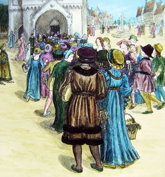 Framed Print : The Pied Piper of Hamelin by Kate Greenaway Victorian period Framed Print : The Pied Piper of Hamelin by Kate Greenaway Victorian period
