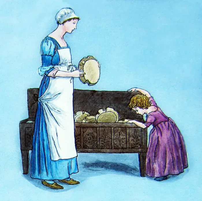 Framed Print : The Pied Piper of Hamelin by Kate Greenaway Victorian period Framed Print : The Pied Piper of Hamelin by Kate Greenaway Victorian period