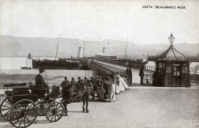 Framed Print : The Pier, Beaumaris, Anglesey, Wales Framed Print : The Pier, Beaumaris, Anglesey, Wales