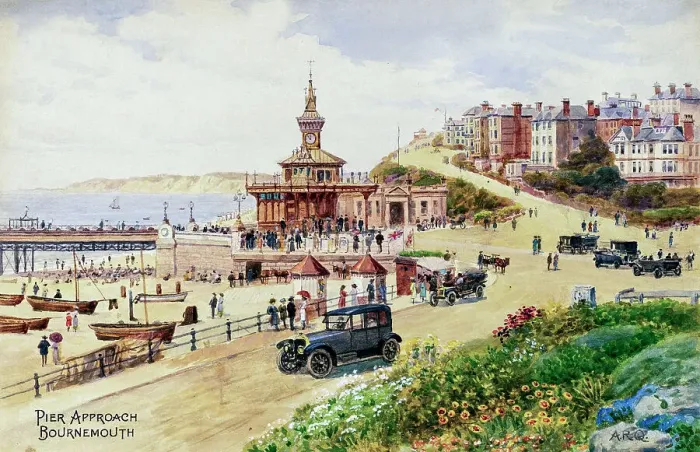 Framed Print : Pier Approach, Bournemouth, Dorset Framed Print : Pier Approach, Bournemouth, Dorset