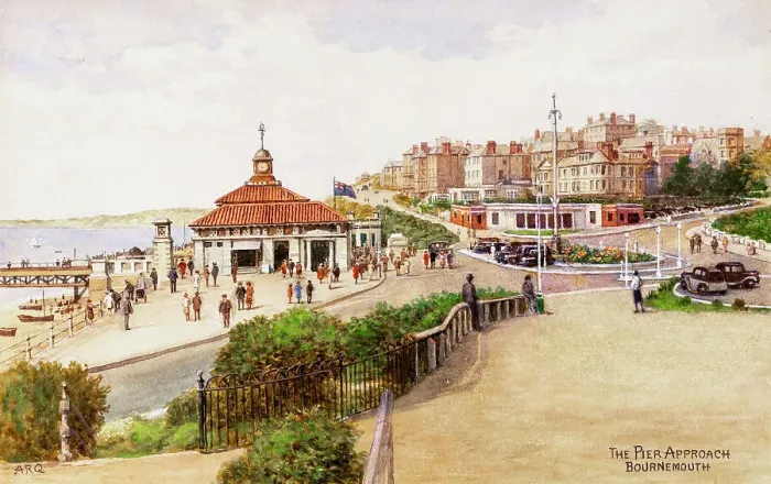 Framed Print : Pier Approach, Bournemouth, Dorset
