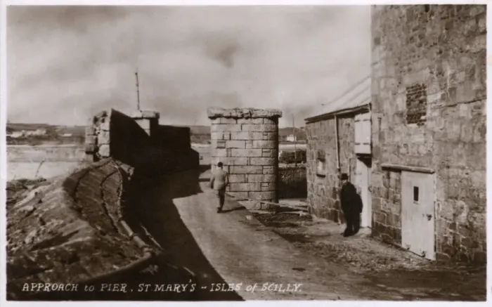 Framed Print : Pier Approach, St. Marys, Isles of Scilly Framed Print : Pier Approach, St. Marys, Isles of Scilly