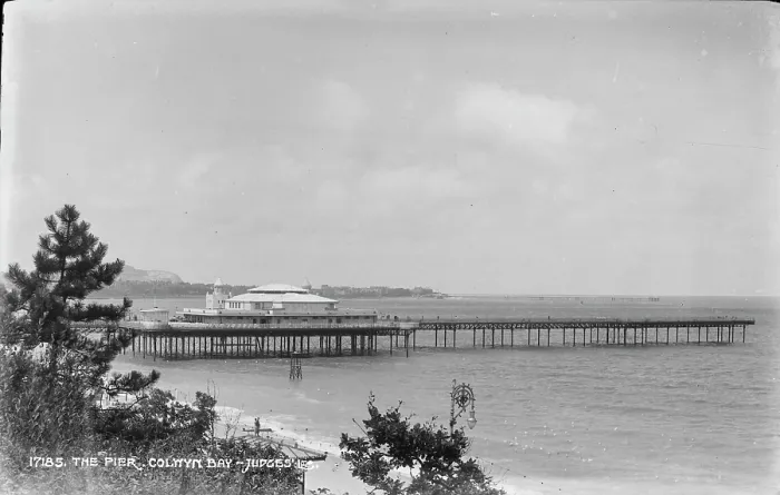 Framed Print : The Pier at Colwyn Bay Framed Print : The Pier at Colwyn Bay