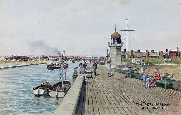 Pier and Harbour, Littlehampton, Sussex