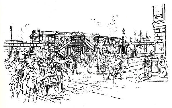 Pier Head Station, Overhead Electric Railway, Liverpool