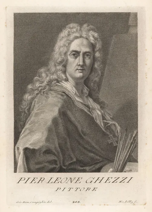 Framed Print : Pier Leone Ghezzi, Italian Rococo painter, 1674-1755 Framed Print : Pier Leone Ghezzi, Italian Rococo painter, 1674-1755