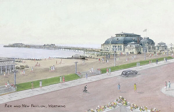Pier and New Pavilion, Worthing, West Sussex