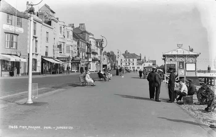 Framed Print : Pier Parade in Deal Framed Print : Pier Parade in Deal