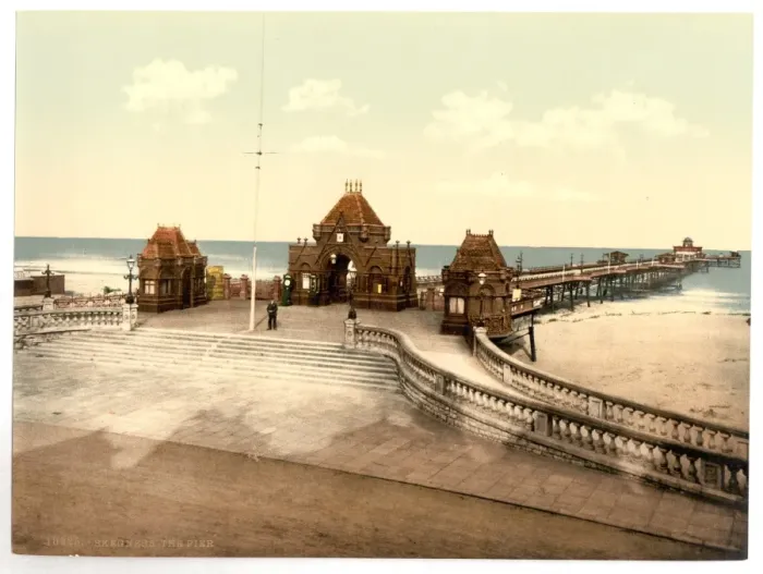 Framed Print : The pier, Skegness, England