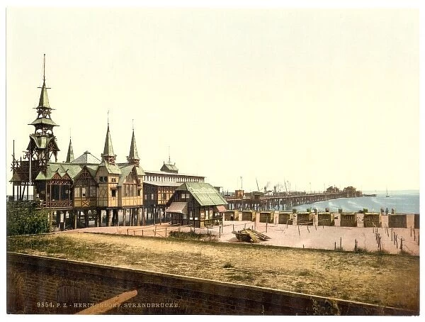 The pier, Strandbucke, Heringsdorf (i. e. Seebad Heringsdorf