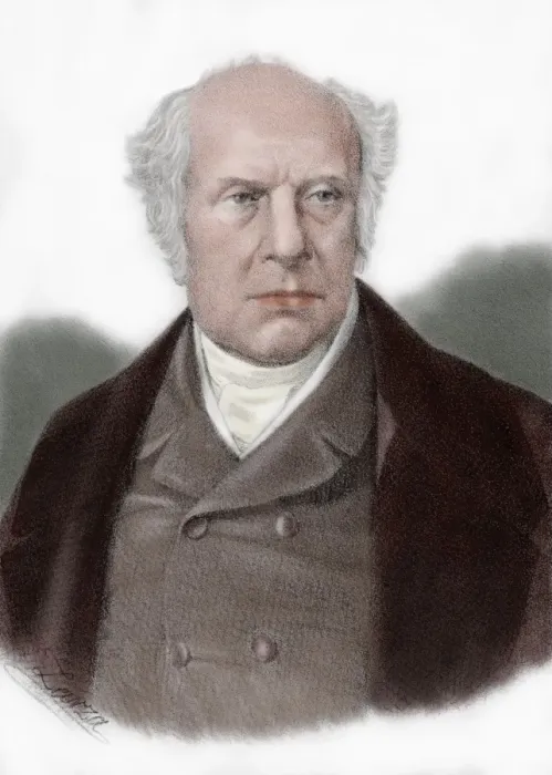 Framed Print : Pierre Antoine Berryer (1790-1868). Colored engraving Framed Print : Pierre Antoine Berryer (1790-1868). Colored engraving