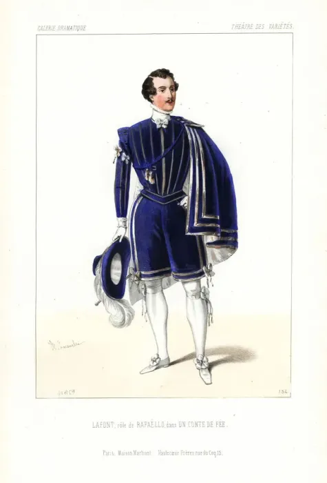 Framed Print : Pierre-Cheri Lafont in the role of Rafaello Framed Print : Pierre-Cheri Lafont in the role of Rafaello
