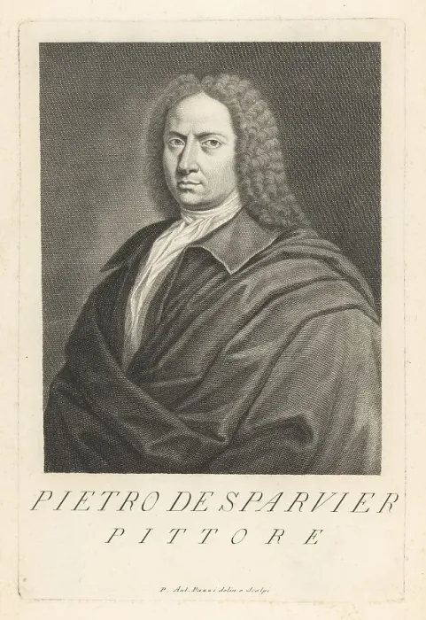 Framed Print : Pierre Esparvier, French painter, 1663-1731 Framed Print : Pierre Esparvier, French painter, 1663-1731