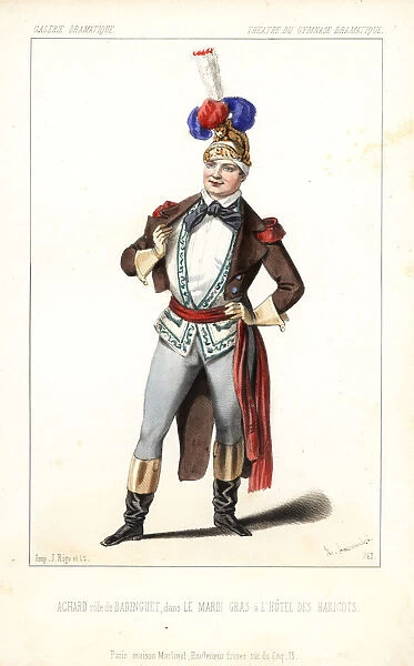 Pierre-Frederic Achard as Badinguet in Le