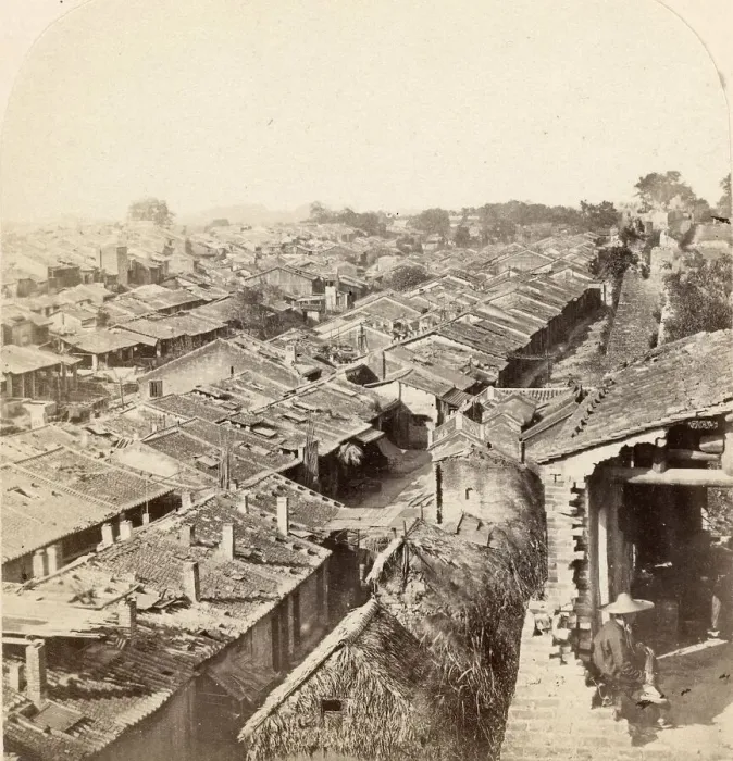 Framed Print : Pierre Joseph Rossier. Views in China issued by Negretti and Zambra in 1859 and 1861 Framed Print : Pierre Joseph Rossier. Views in China issued by Negretti and Zambra in 1859 and 1861