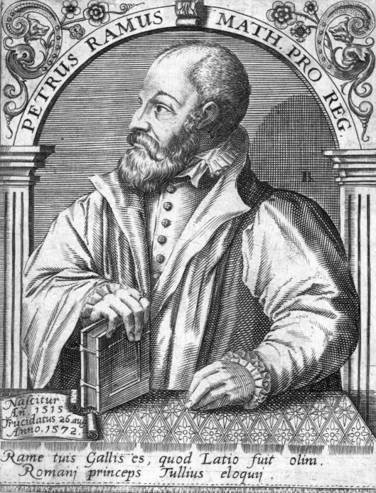 Framed Print : Pierre De LA Ramee Framed Print : Pierre De LA Ramee