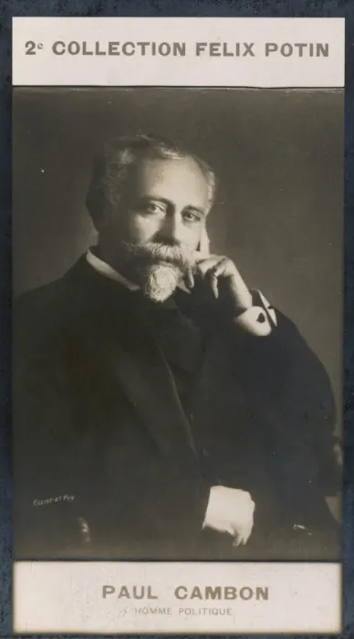 Framed Print : Pierre-Paul Cambon / Cdv Framed Print : Pierre-Paul Cambon / Cdv