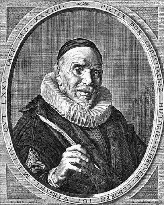 Framed Print : Pieter Bor, Historian Framed Print : Pieter Bor, Historian
