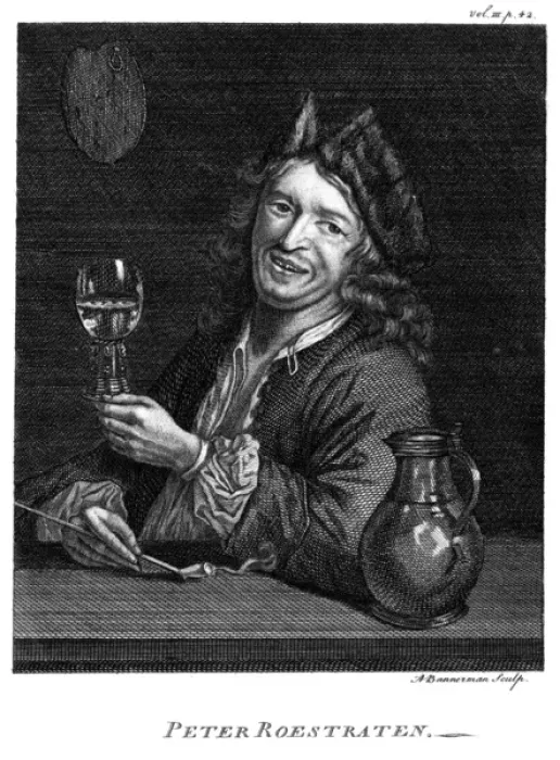 Framed Print : Pieter Van Roestraten Framed Print : Pieter Van Roestraten