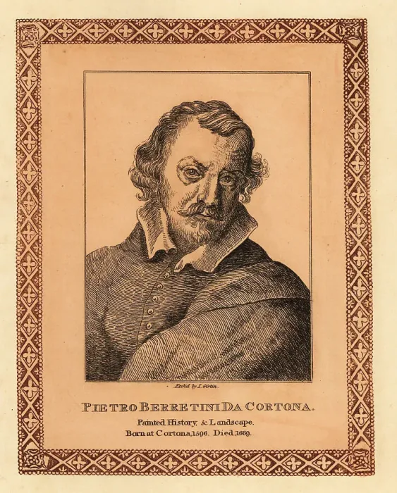 Framed Print : Pietro da Cortona, Italian Baroque painter and architect Framed Print : Pietro da Cortona, Italian Baroque painter and architect