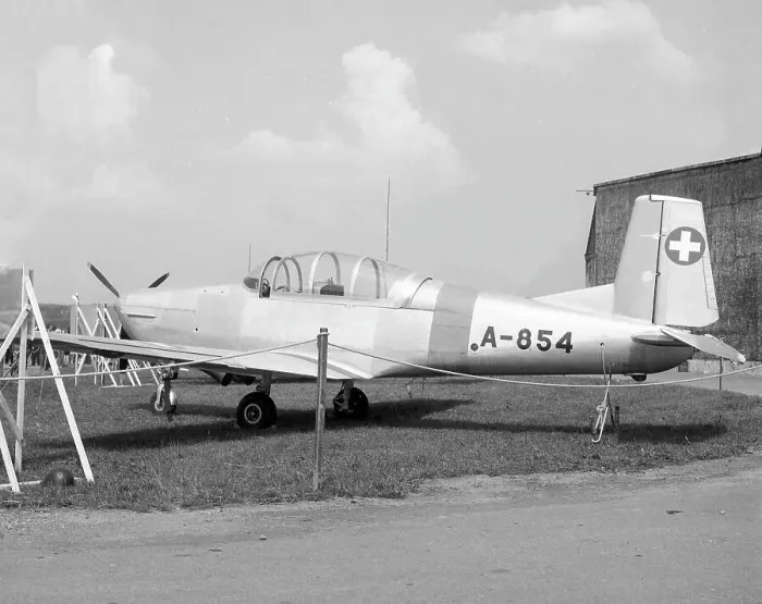 Framed Print : Pilatus P.3 A-854 Framed Print : Pilatus P.3 A-854
