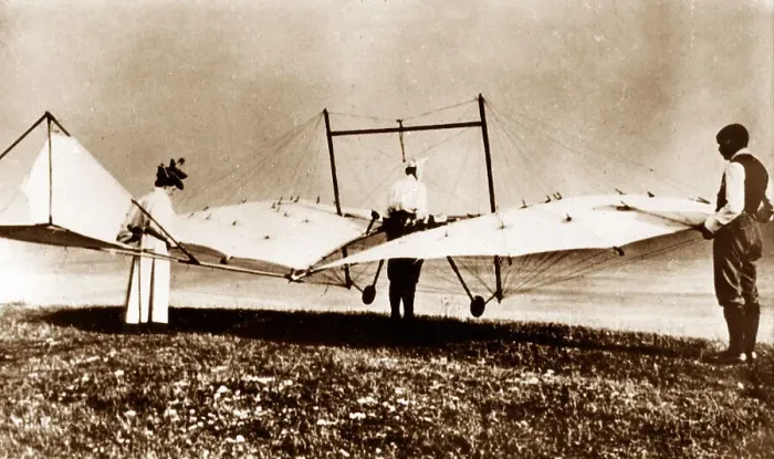 Framed Print : Pilcher Hawk Glider early 1900s Framed Print : Pilcher Hawk Glider early 1900s