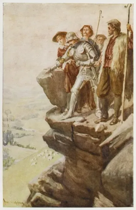 Framed Print : Pilgrims Progress 16 Framed Print : Pilgrims Progress 16