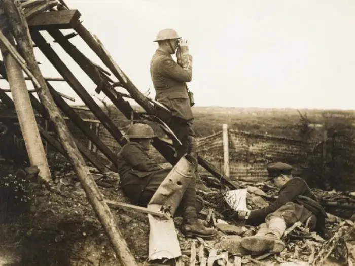 Framed Print : Pilkem Ridge 1917 Framed Print : Pilkem Ridge 1917