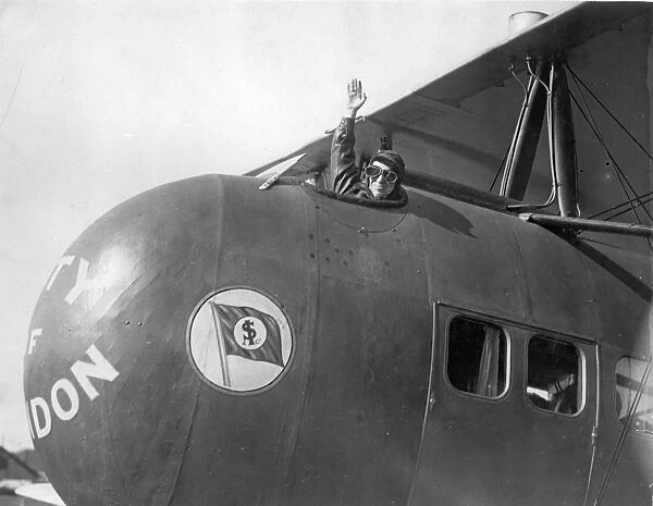 Pilot in Vickers Vimy Commercial G-EASI