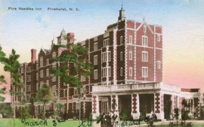 Framed Print : Pine Needles Inn, Pinehurst, North Carolina, USA Framed Print : Pine Needles Inn, Pinehurst, North Carolina, USA