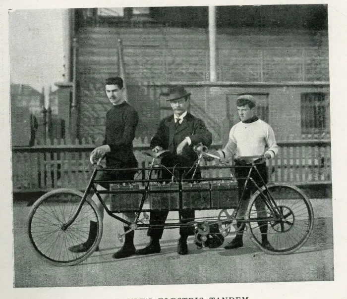 Framed Print : Pingaults Electric Tandem Framed Print : Pingaults Electric Tandem