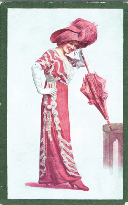 Framed Print : The Pink Lady by C Ms McLellan