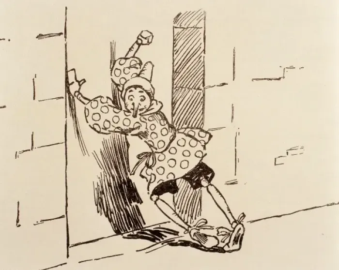 Framed Print : Pinocchio. An illustration from an edition of the childrens tale Pinocchio Framed Print : Pinocchio. An illustration from an edition of the childrens tale Pinocchio
