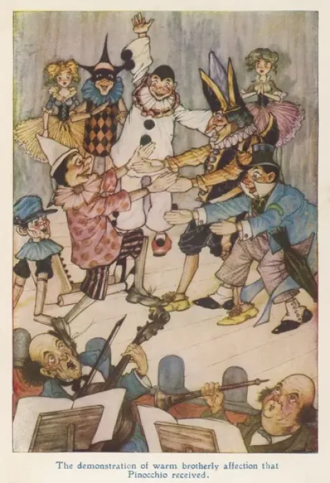Framed Print : Pinocchio &other Puppets Framed Print : Pinocchio &other Puppets