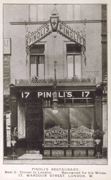 Framed Print : Pinolis Restaurant, London Framed Print : Pinolis Restaurant, London